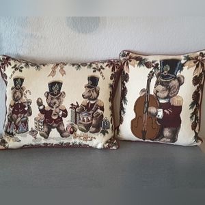 Set of 2 Dakotah Bear Pillows